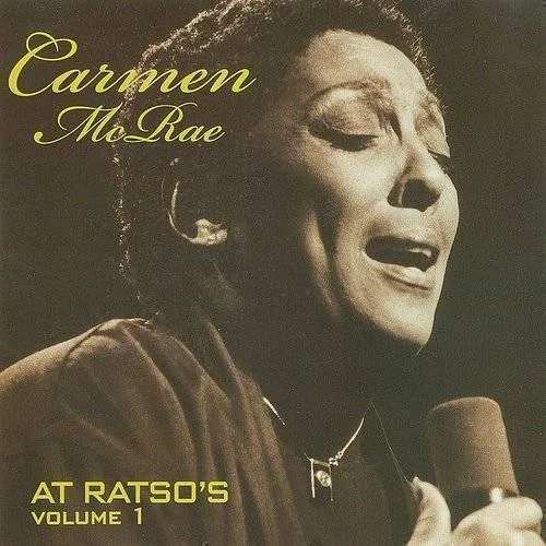 Carmen Mcrae - At Ratso's, Vol. 1 vinyl record cover