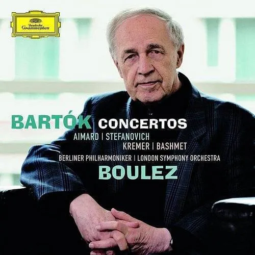 Pierre-Laurent Aimard - Concertos vinyl record cover