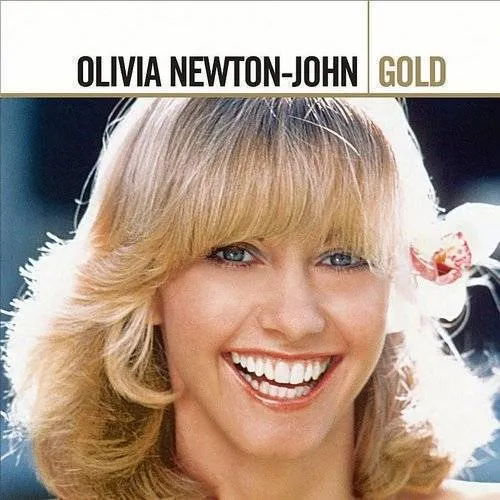 Olivia Newton-John - Gold vinyl record cover