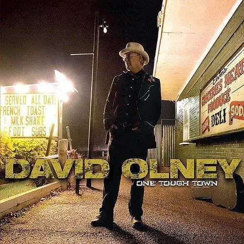 David Olney - One Tough Town vinyl record cover