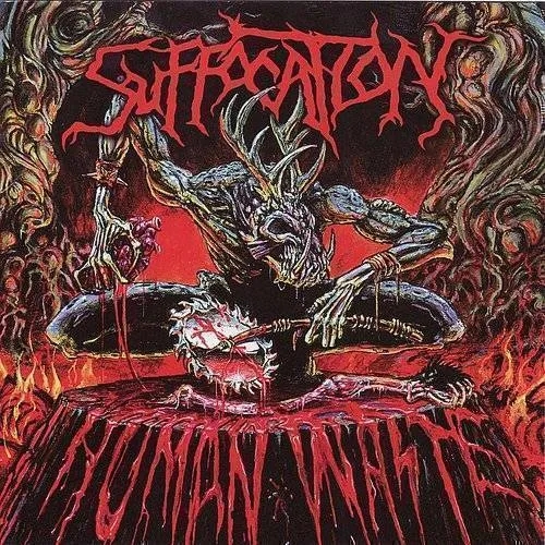 Suffocation - Human Waste vinyl record cover