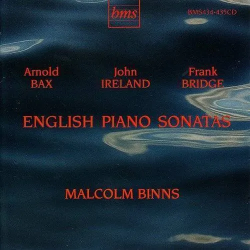 Malcolm Binns - English Piano Sonatas vinyl record cover