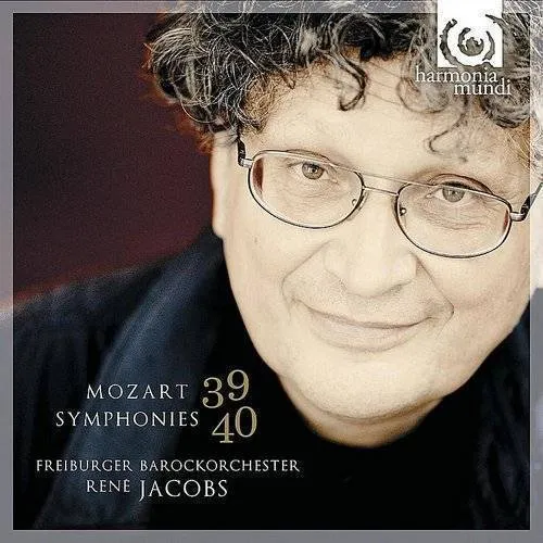 RenÃ© Jacobs, Mozart / Fwso / Jacobs - Symphonies Nos 39 & 40 vinyl record cover