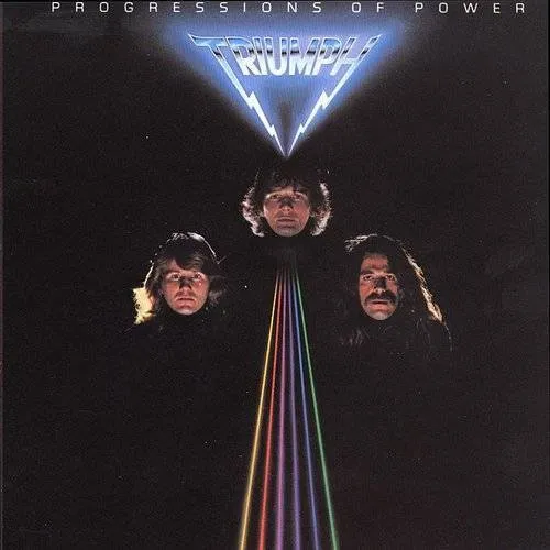 Triumph - Progressions Of Power vinyl record cover