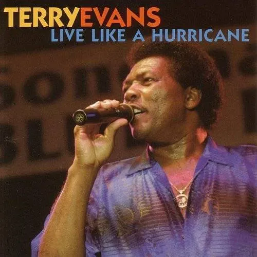 Terry Evans - Live Like a Hurricane vinyl record cover