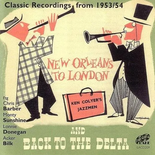Ken Colyer Jazzmen - New Orleans To London & Back To The Delta vinyl record cover