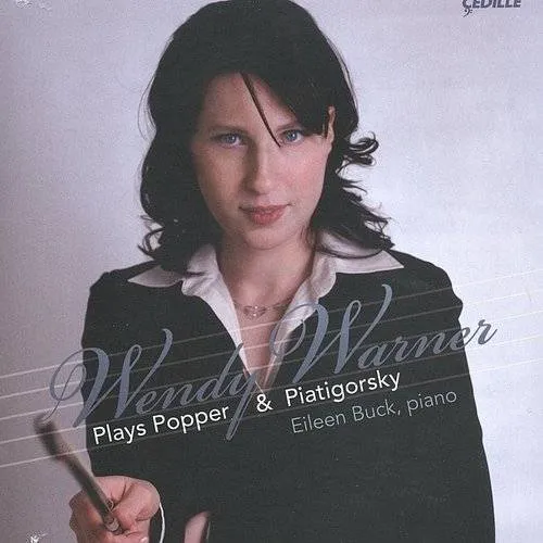 BARTON/WARNER - Wendy Warner Plays Popper & Piatigorsky vinyl record cover