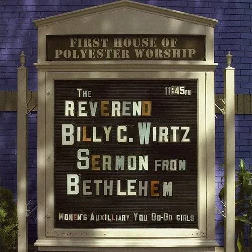 Rev Wirtz Billy C - Sermon from Bethlehem vinyl record cover