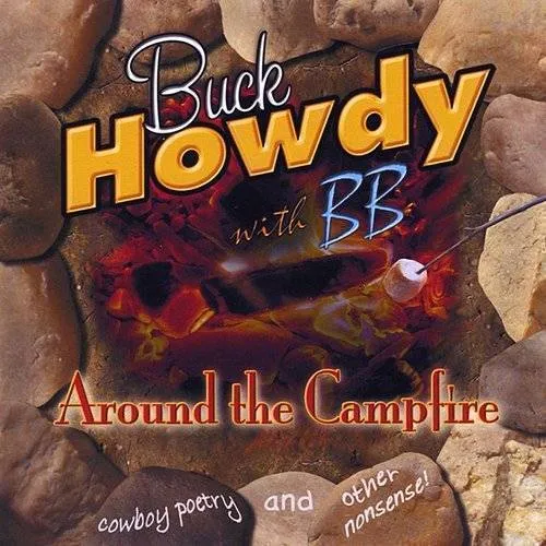 Buck Howdy - Around The Campfire-Cowboy Poe vinyl record cover