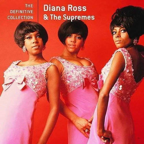 Diana Ross & The Supremes - The Definitive Collection vinyl record cover