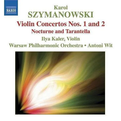 Glazunov/Dvorak - Violin Concertos 1 & 2 vinyl record cover