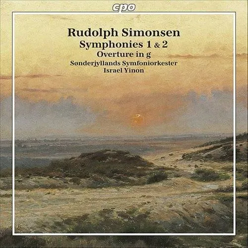 Israel Yinon - Symphonies 1 & 2 Overture in G minor vinyl record cover