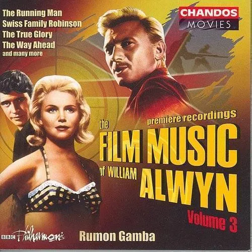 Rumon Gamba - Film Music of William Alwyn 3 vinyl record cover