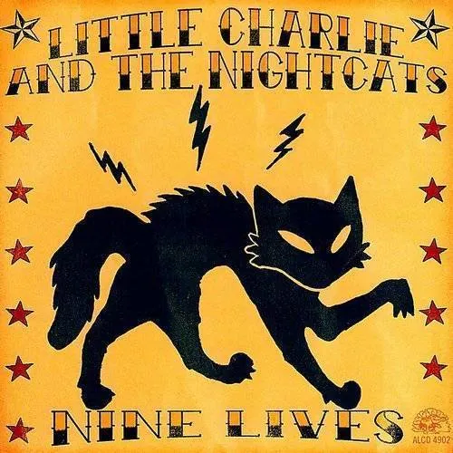 Little Charlie & The Nightcats - Nine Lives vinyl record cover