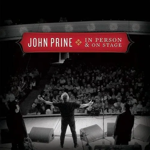 John Prine - In Person and On Stage vinyl record cover