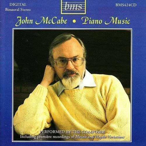 John Mccabe - Piano Music vinyl record cover