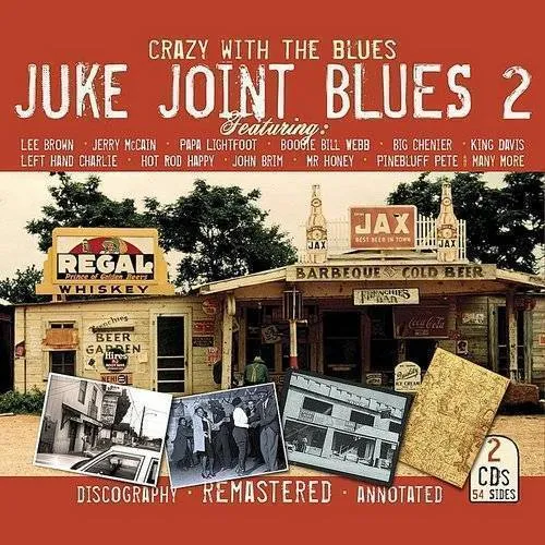 Jook Joint Blues Crazy With The Bl - Vol. 2-Jook Joint Blues: Crazy With The Bl vinyl record cover