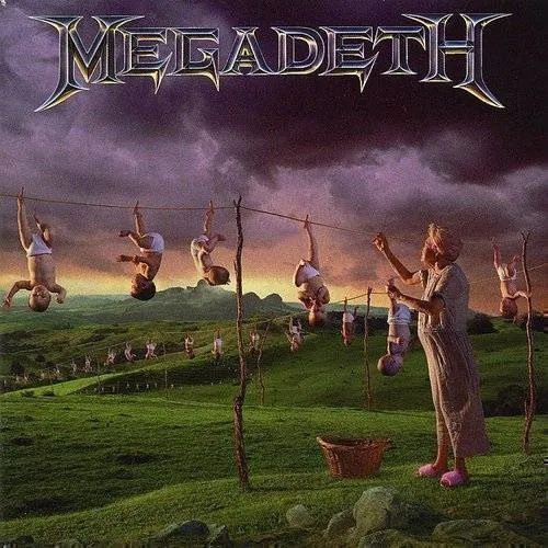 Megadeth - Youthanasia vinyl record cover
