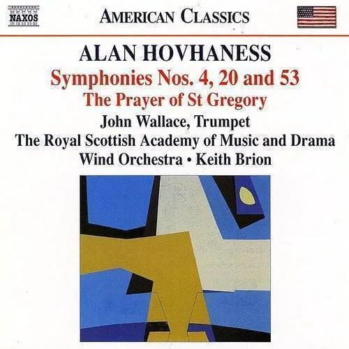 Keith Brion - Symphonies Nos. 4 20 & 53 vinyl record cover