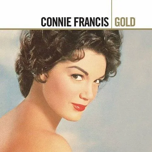 Connie Francis - Gold vinyl record cover