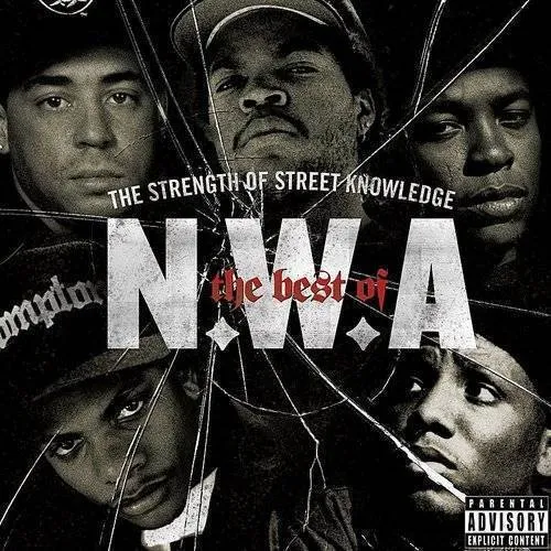 N.W.A. - The Best Of N.W.A. vinyl record cover