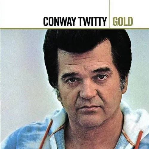 Conway Twitty - Gold vinyl record cover