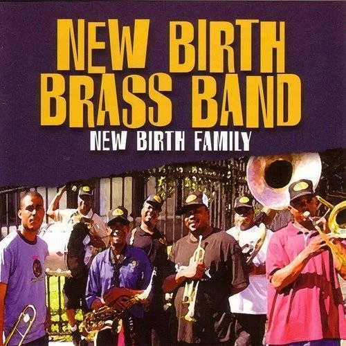 New Birth Brass Band - New Birth Family vinyl record cover
