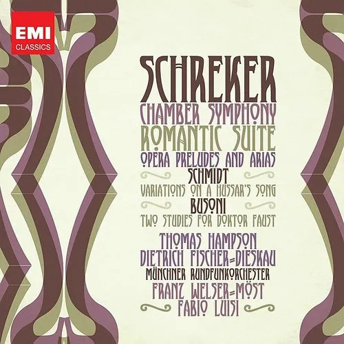 Artist - 20th Century Classics: Schreker - Chamber Symphony vinyl record cover