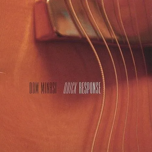 Dom Minasi - Quick Response vinyl record cover