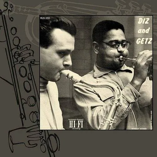 Dizzy Gillespie Jam - Diz & Getz vinyl record cover
