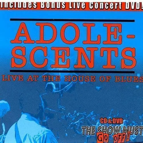 Adolescents - Live At The House Of Blues (Blue) vinyl record cover