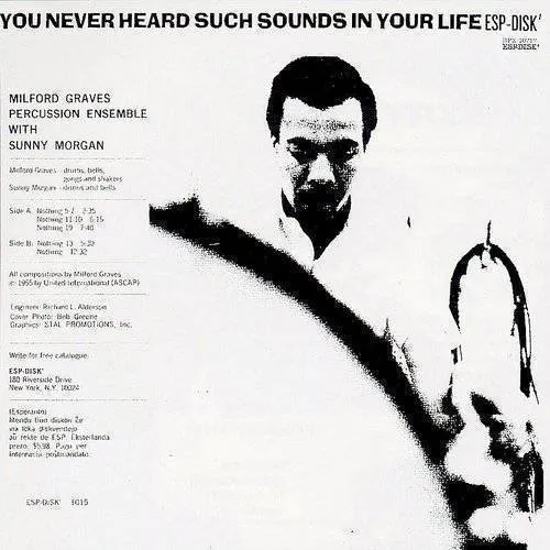 Milford Graves - Percussion Ensemble vinyl record cover