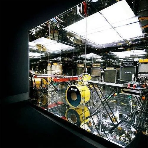 Battles - Mirrored vinyl record cover