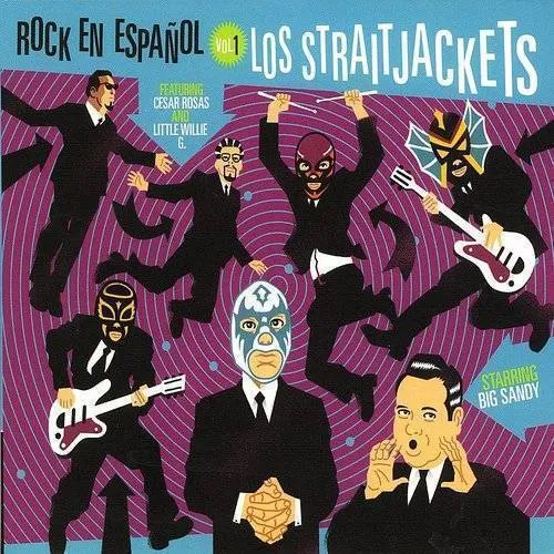 Los Straitjackets - Rock En Espanol, Vol. 1 vinyl record cover