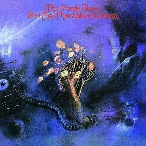 The Moody Blues - On The Threshold Of A Dream vinyl record cover