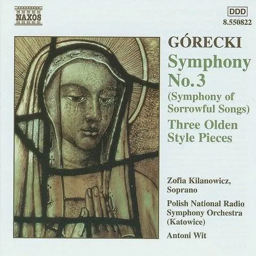 Zofia Kilanowicz - Symphony 3 vinyl record cover