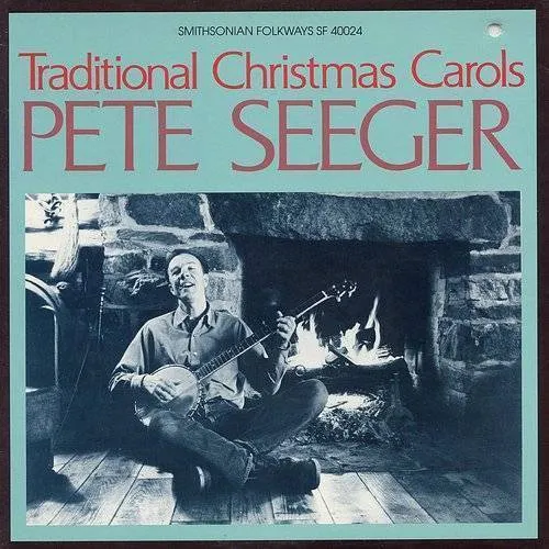 Pete Seeger - Traditional Christmas Carols vinyl record cover