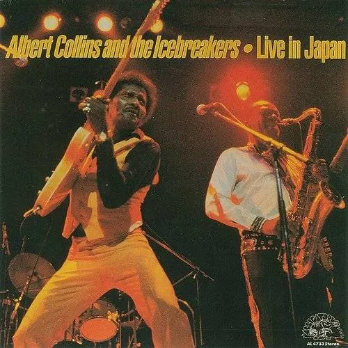 Albert Collins - Live in Japan vinyl record cover