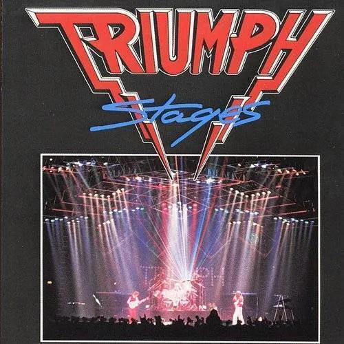 Triumph - Stages vinyl record cover