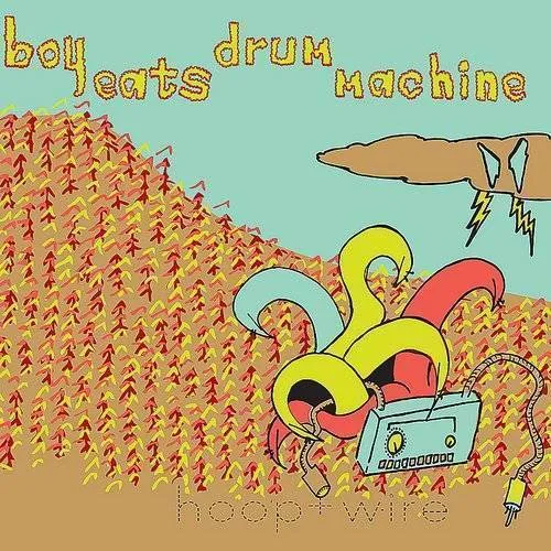 Boy Eats Drum Machine - Hoop & Wire vinyl record cover
