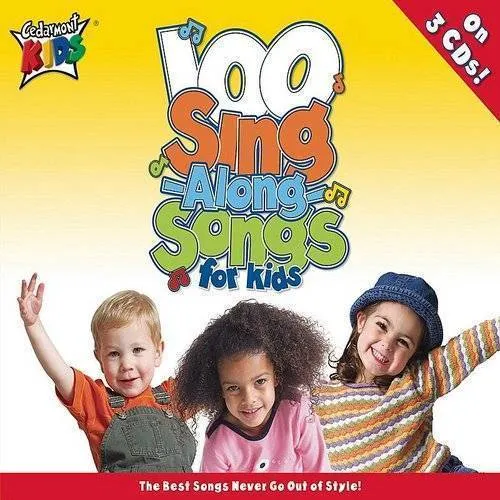 Cedarmont Kids - 100 Singalong Songs for Kids vinyl record cover