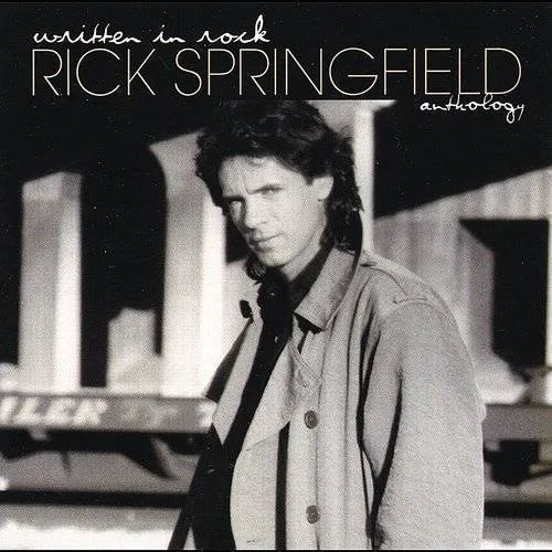 Rick Springfield - Written In Rock: Rick Springfield Anthology vinyl record cover