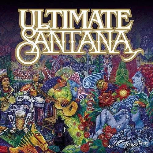 Various Artists - The Ultimate Santana: His All Time Greatest Hits vinyl record cover