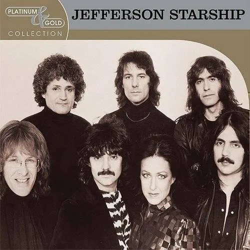 Jefferson Starship - Platinum & Gold Collection vinyl record cover