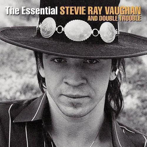 Stevie Ray Vaughan - Essential Stevie Ray Vaughan vinyl record cover