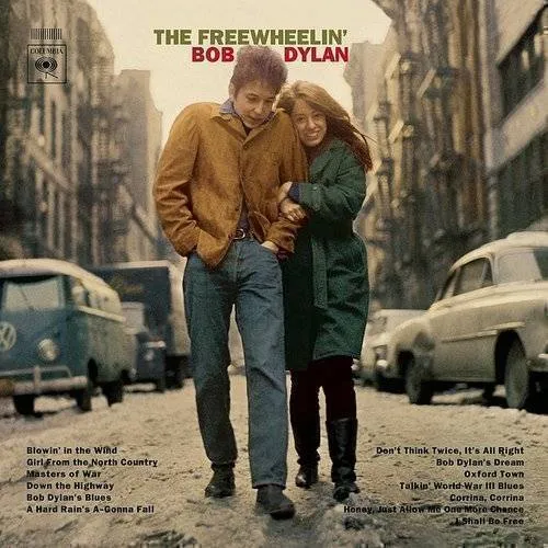 Bob Dylan - Freewheelin Bob Dylan vinyl record cover