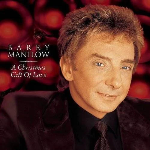 Barry Manilow - A Christmas Gift Of Love vinyl record cover