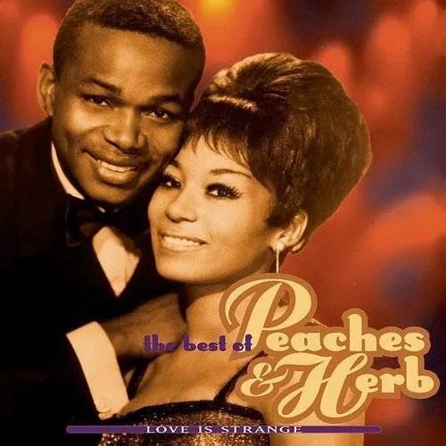 Peaches & Herb - Love Is Strange: Best of vinyl record cover