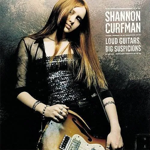 Shannon Curfman - Loud Guitars Big Suspicions vinyl record cover