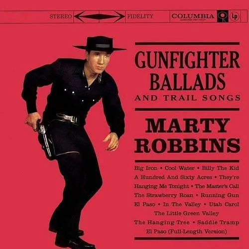 Marty Robbins - Gunfighter Ballads and Trail Songs vinyl record cover